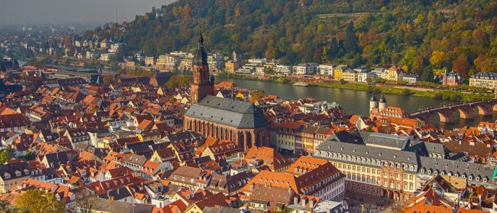 Altstadt vom Schloss aus