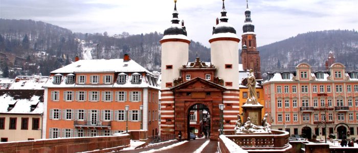 Alte Brücke Winter